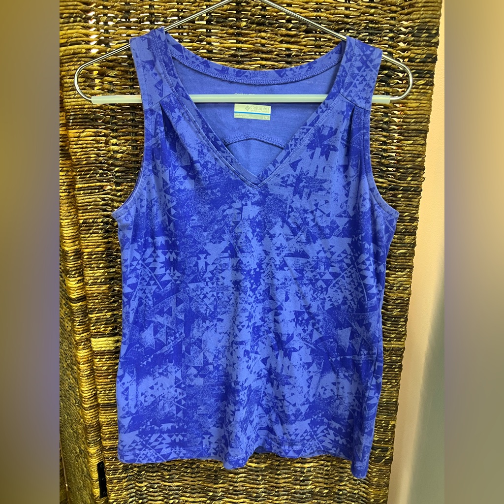 Columbia- Tank Top, Purple, Size: Small, Pre-Owned